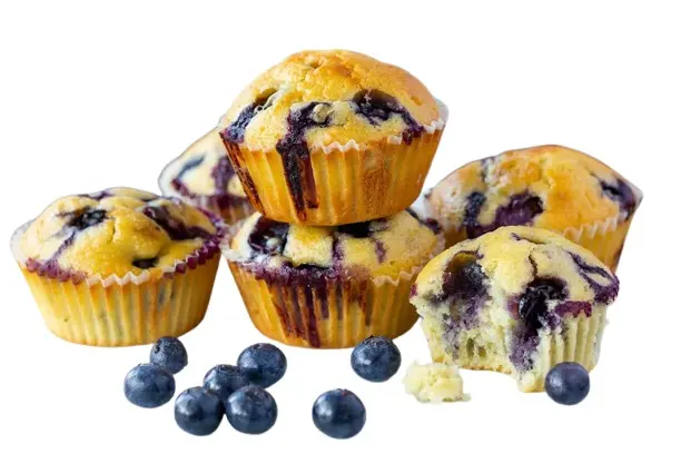 Muffins Espelta Arándanos Caja 4 und