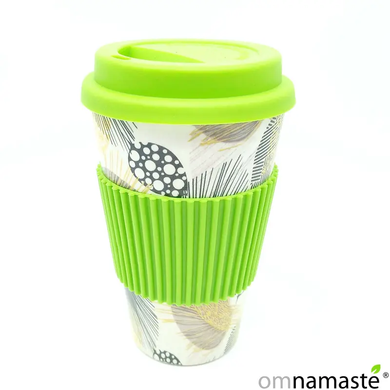 Mug térmico bambú reciclado 350ml