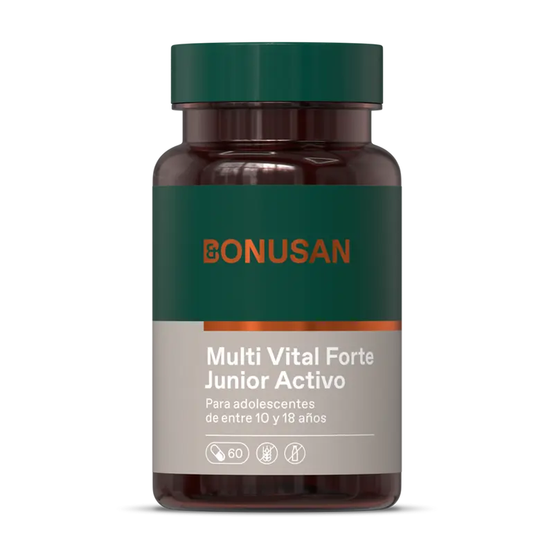 Multi Vital Forte Junior Activo / 60 comprimidos - BONUSAN