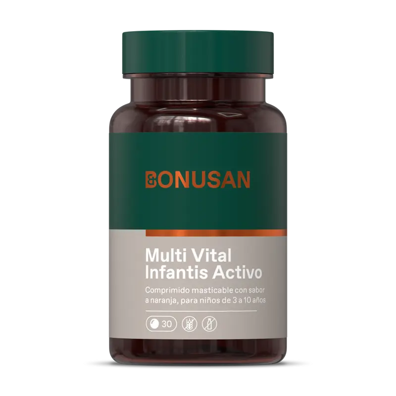 Multi Vital Infantis Activo / 30 comprimidos - BONUSAN