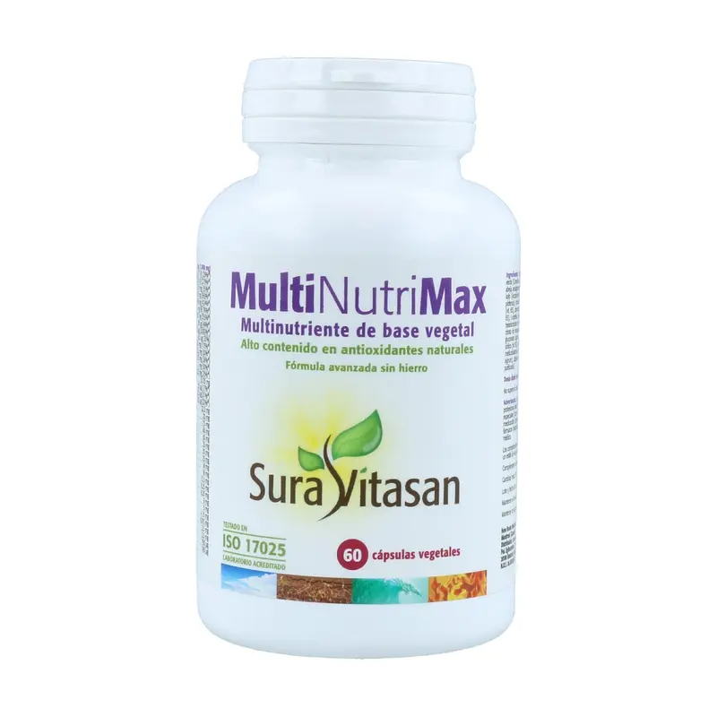 MultiNutriMax 60 cápsulas vegetales - SURAVITASAN