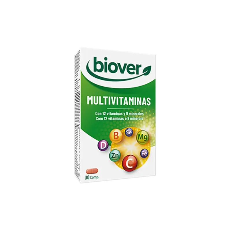 Multivitaminas Basic - 30 comprimidos - Biover