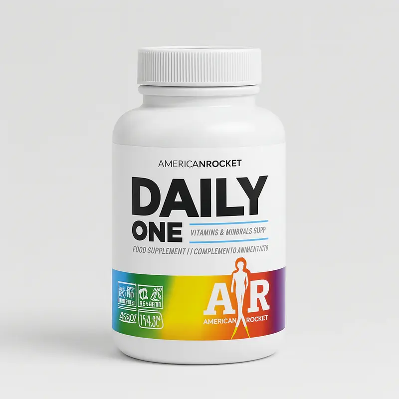 Multivitamínico Daily One- American Rocket60 caps.