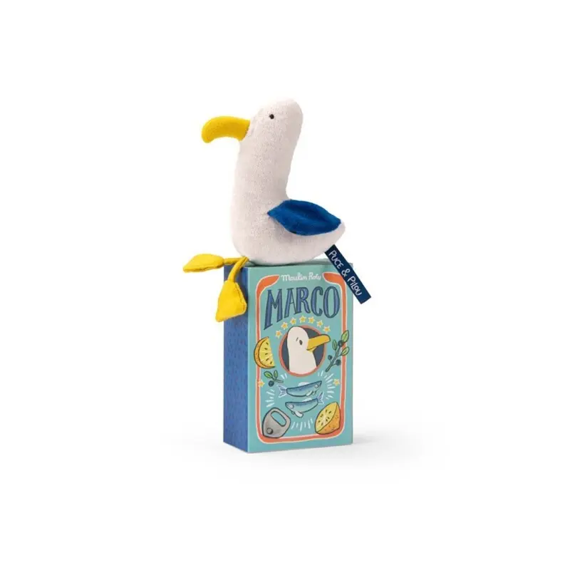 Muñeco Sonajero gaviota Marco