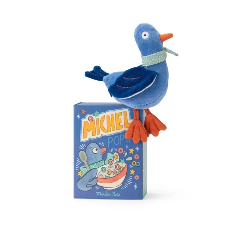 Muñeco Sonajero palomo Michel