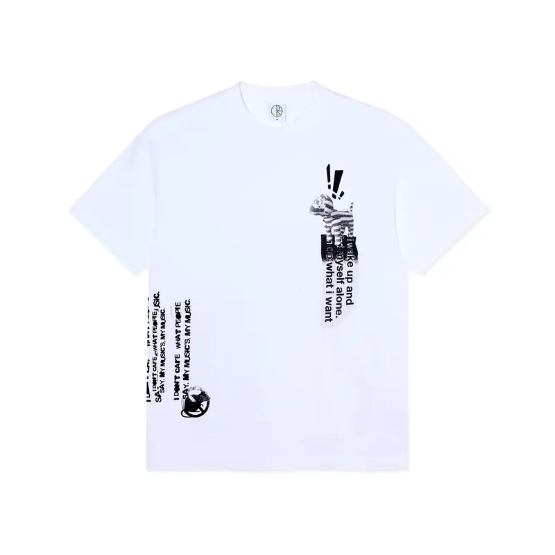 Music Tee / White