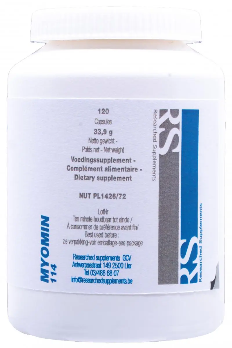 Myomin 120 cápsulas – Soporte Natural para el Equilibrio Hormonal en Hombres y Mujeres