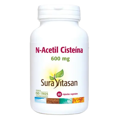N-Acetil-Cisteína 60 caps - SURAVITASAN