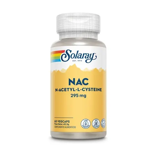 NAC-295 mg - 60Caps - SOLARAY