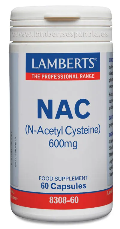 NAC (N-Acetil Cisteína) 300 mg, Aminoácido no esencial