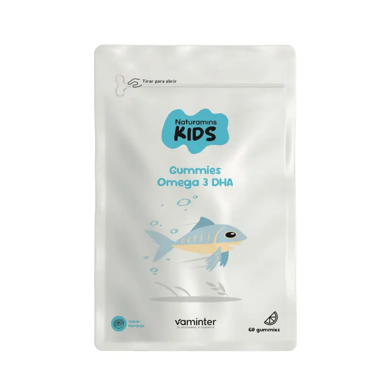 Naturamins Kids Omega 3 DHA Gummies - 60 gominolas