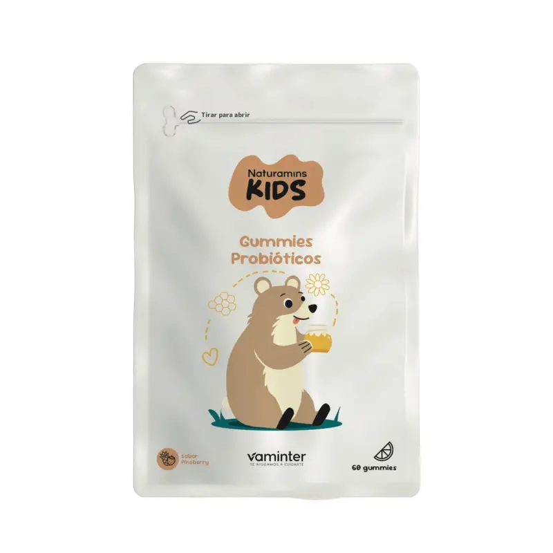 Naturamins Kids Probióticos Gummies - 60 gominolas