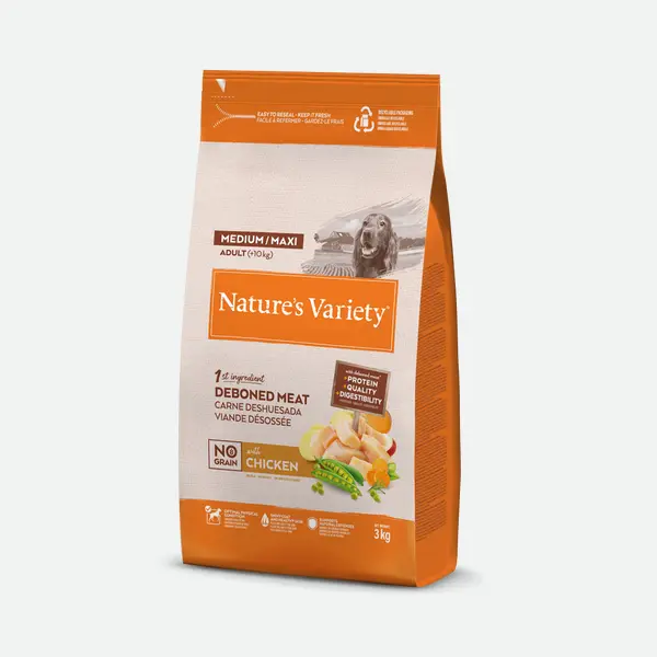 Nature's Variety No Grain Adult Medium/Maxi Chicken - 3 kg