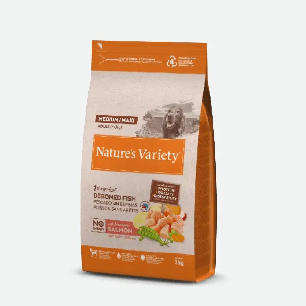Nature's Variety - No grain adult medium/maxi Salmón noruego