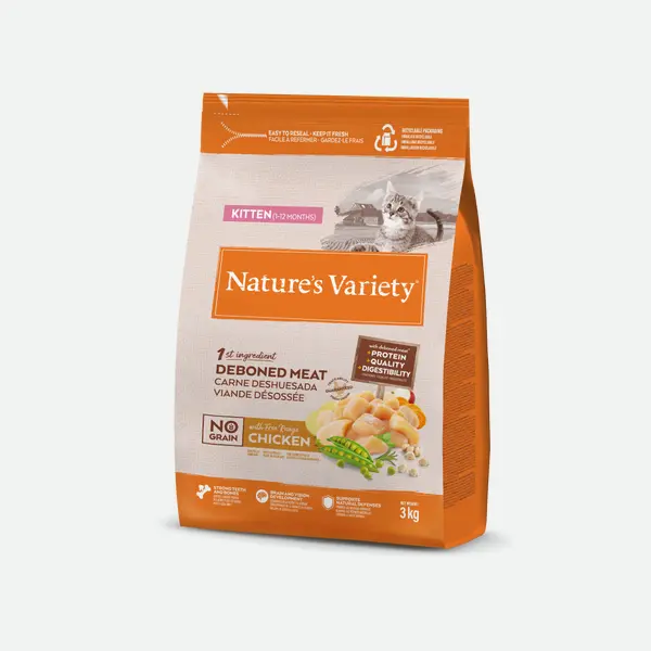 Nature's Variety No Grain Kitten Free Range Chicken - 3 kg