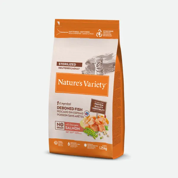 Nature's Variety No Grain Sterilized Norwegian Salmon - 1,25 kg