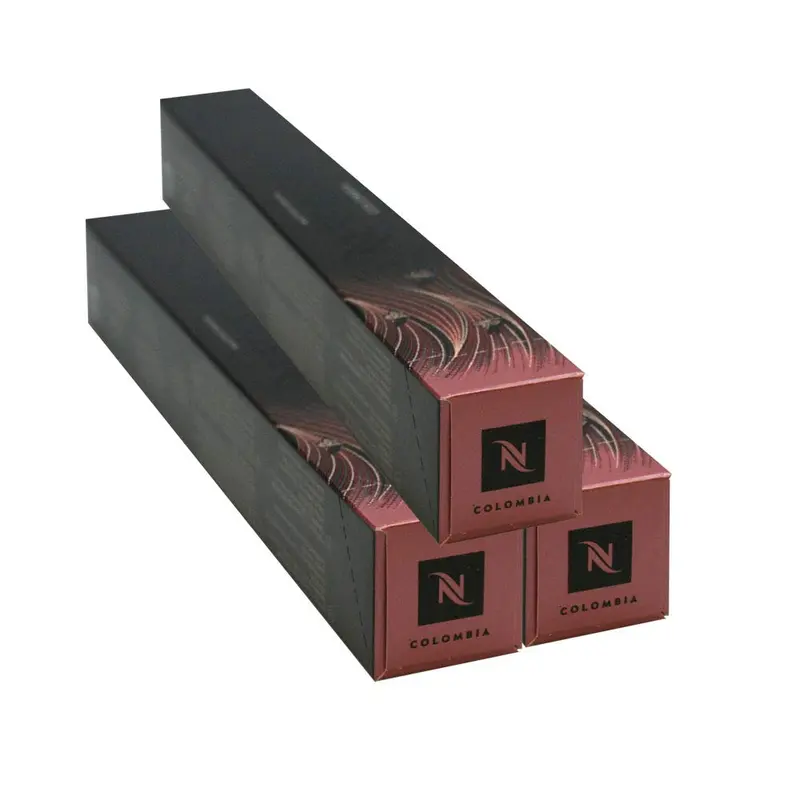 Nespresso Master Origin Colombia Pack de 30 Cápsulas. Café Lungo 100% Arábica de cosecha tardía, con un perfil de sabor vibrante a frutos rojos y vino.