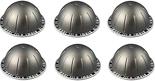 Nespresso Vertuo Fortado, pack de 60 cápsulas. Café intenso (8/11) para taza Gran Lungo (150ml) con notas a cacao y madera de roble. Formato ahorro para tu café largo favorito.