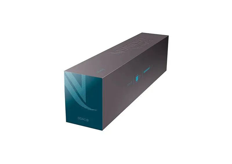 Nespresso Vertuo Odacio 10 Cápsulas de Café para Taza Grande (230ml). Un Café Audaz y Vivaz de Intensidad 7 con Notas de Cereal y un Toque Afrutado del Este de África.