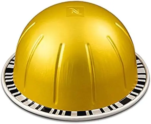 Nespresso Vertuo Solelio, pack de 10 cápsulas. Café de desayuno para taza Mug (230ml). Tueste ligero e intensidad 2/11, con notas afrutadas a frutos rojos. 100% Arábica.