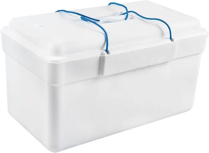 Nevera Portátil Polarbox de Poliestireno, 25 litros de capacidad. Nevera de corcho súper ligera con solo 439 gr de peso, eficiente y resistente para tus salidas.