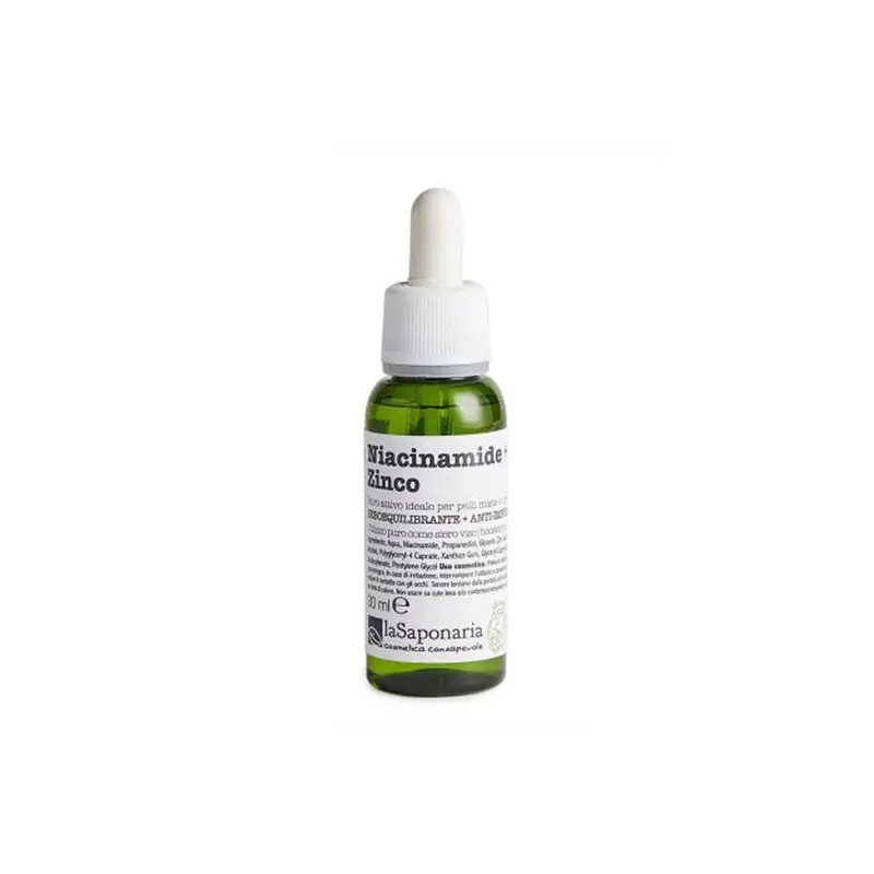 Niacinamida + Zinc - 30 ml - La Saponaria
