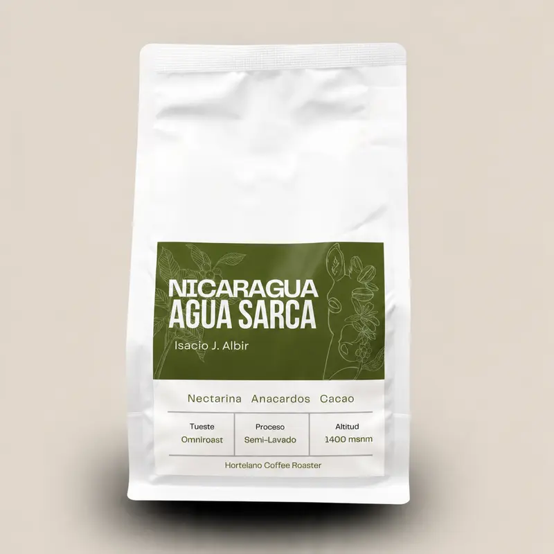 Nicaragua Maracaturra Semi-Lavado Isacio J. Albir