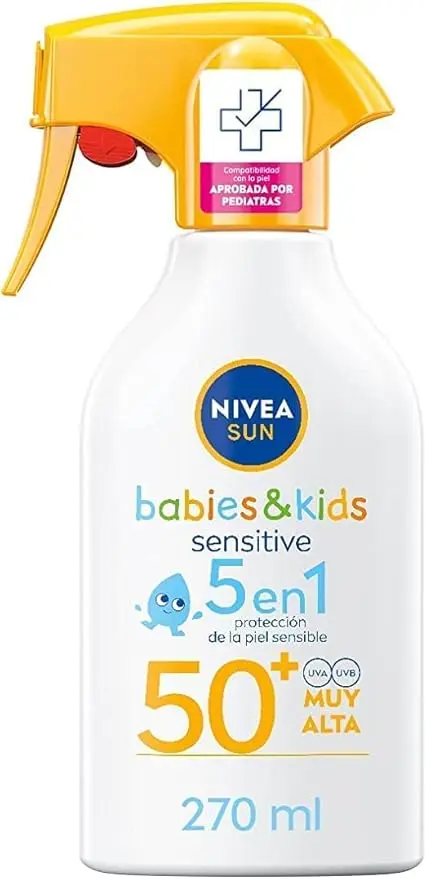 NIVEA SUN Babies & Kids Sensitive Spray Solar FP50+ (270ml)