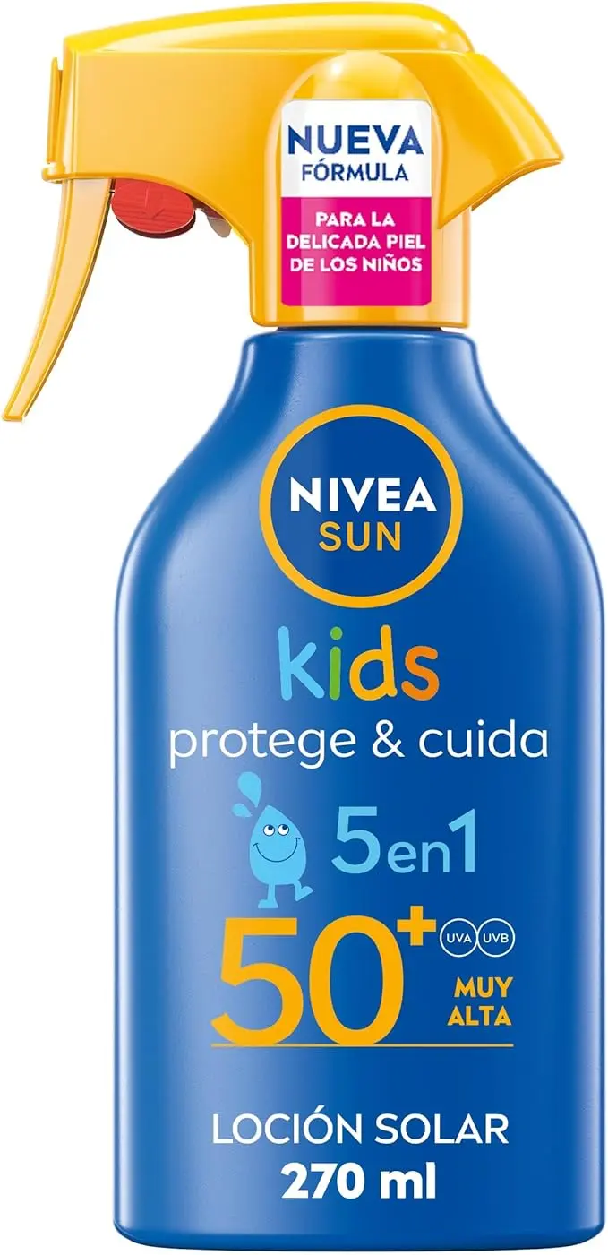 NIVEA SUN Protege & Cuida Kids Spray Solar FP50+ (270ml)