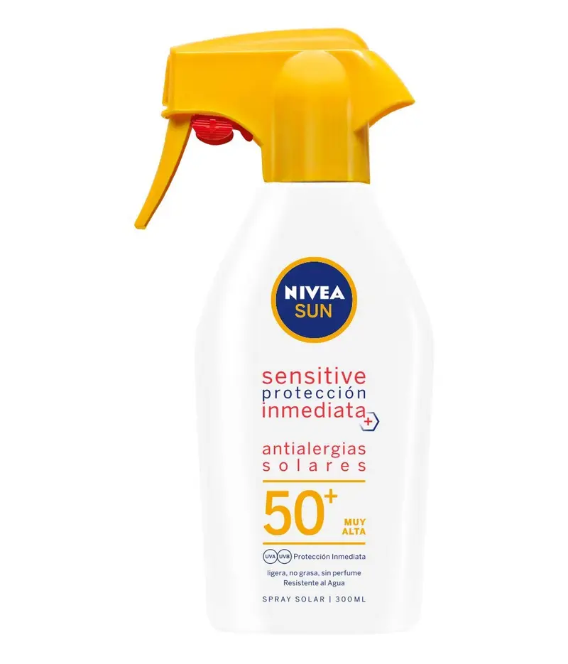 NIVEA SUN Sensitive Antialergias Solares Spray FP50+ (300ml)