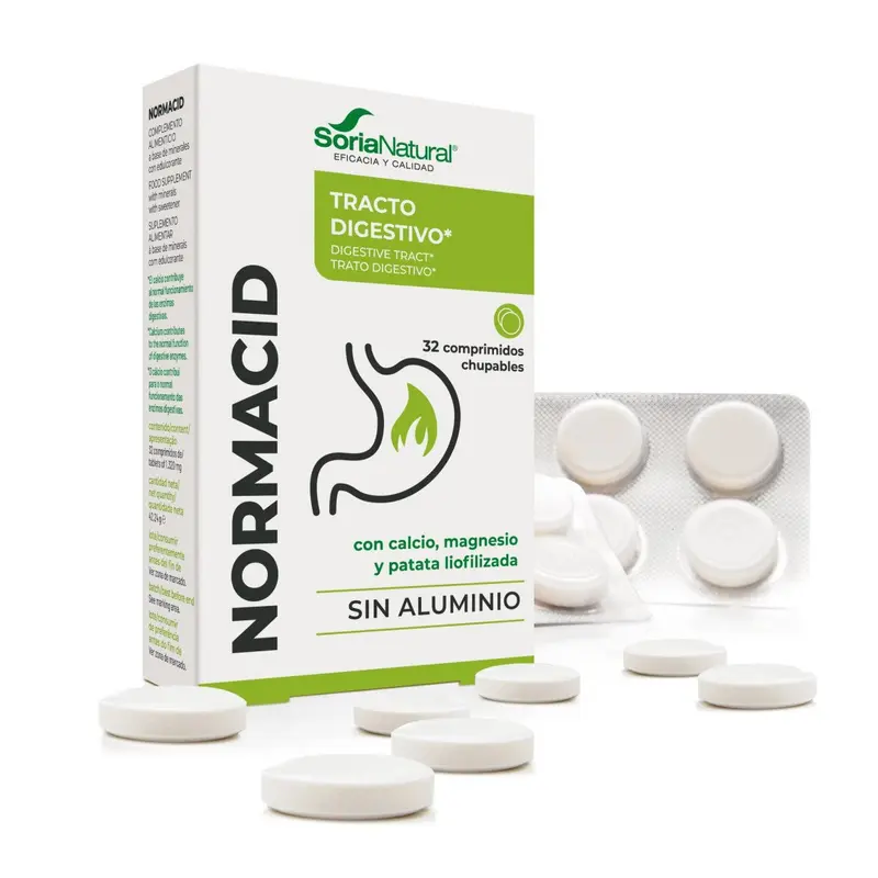 Normacid 1320mg - 32 comprimidos - Soria Natural