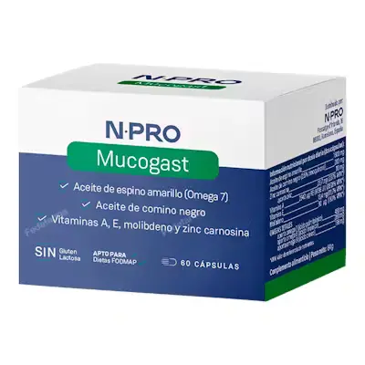 NPRO MUCOGAST 60 perlas