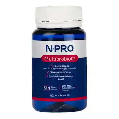 NPRO MULTIPROBIOTA 30 cápsulas