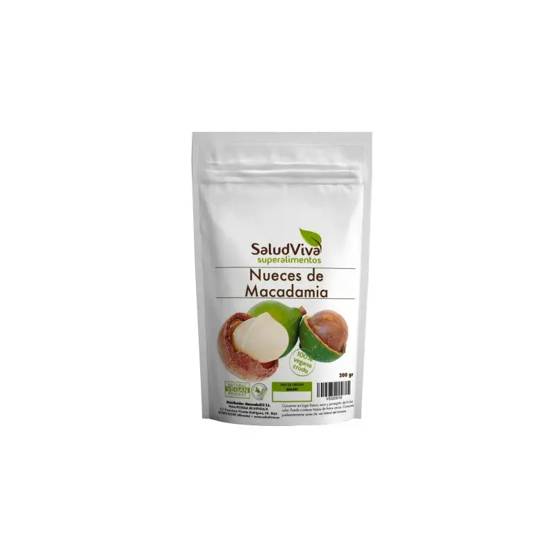 NUECES DE MACADAMIA 200gr Eco - SALUD VIVA