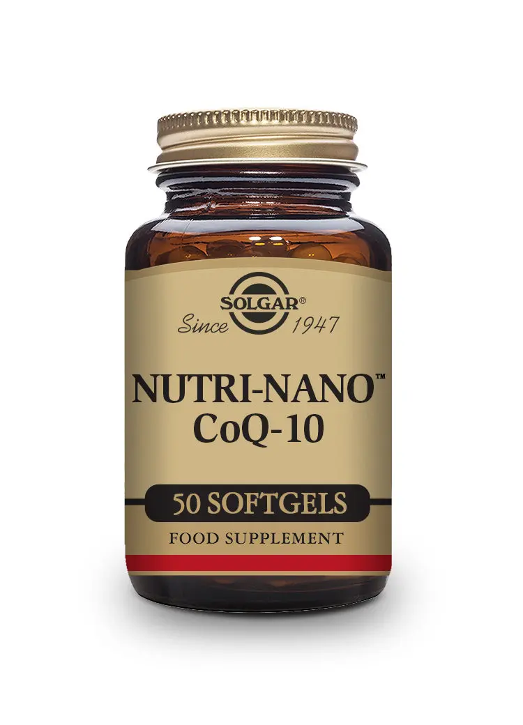 Nutri-NanoTM CoQ-10 3.1x (solubilizado de CoQ-10) - 50 Cápsulas blandas
