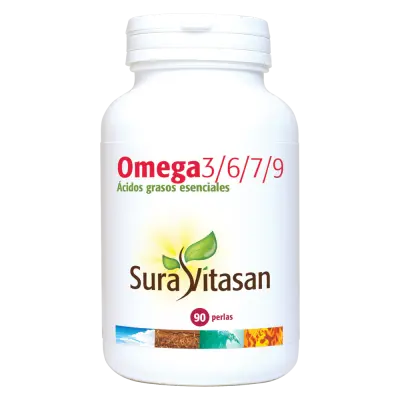 Omega 3/6/7/9 , 90 perlas - SURAVITASAN