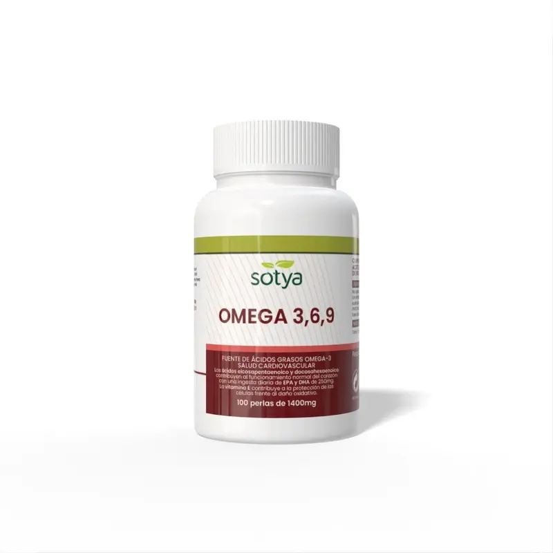 Omega 3,6,9 1400mg - 100 perlas - Sotya