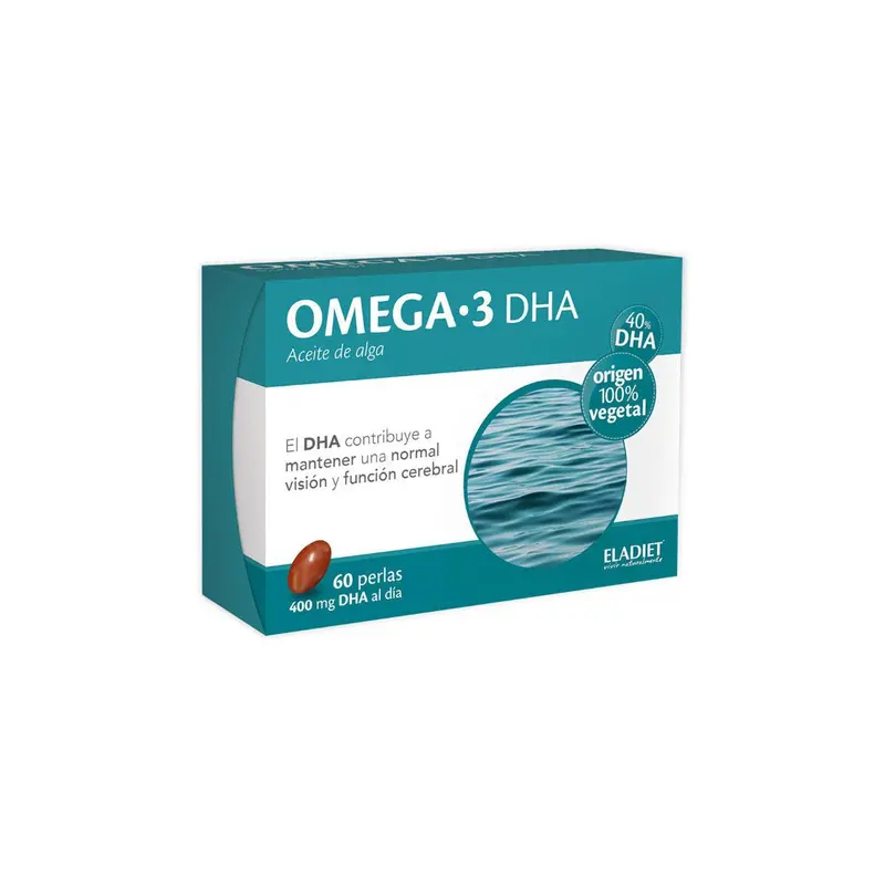 Omega 3 DHA - 60 perlas - Eladiet