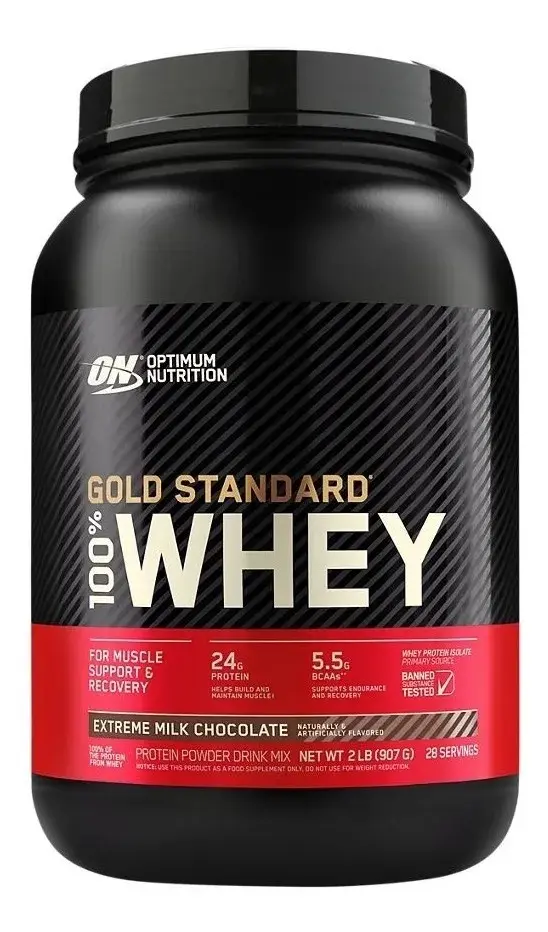 OPTIMUM NUTRITION 100% WHEY GOLD 896g (2lb)