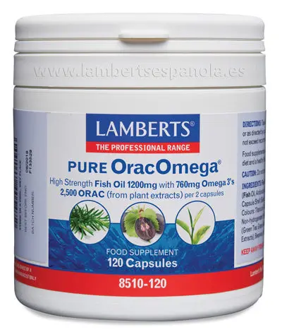 OracOmega® Aceite de Pescado Puro 1200 mg