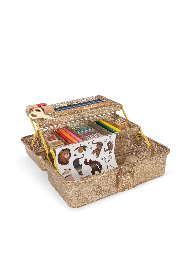 Organizador de Arte Infantil brilli brilli dorado