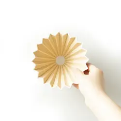 Origami Dripper Cerámica S Crema Mate