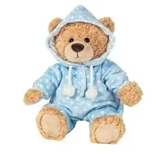 Oso 30 cm con pijama azul