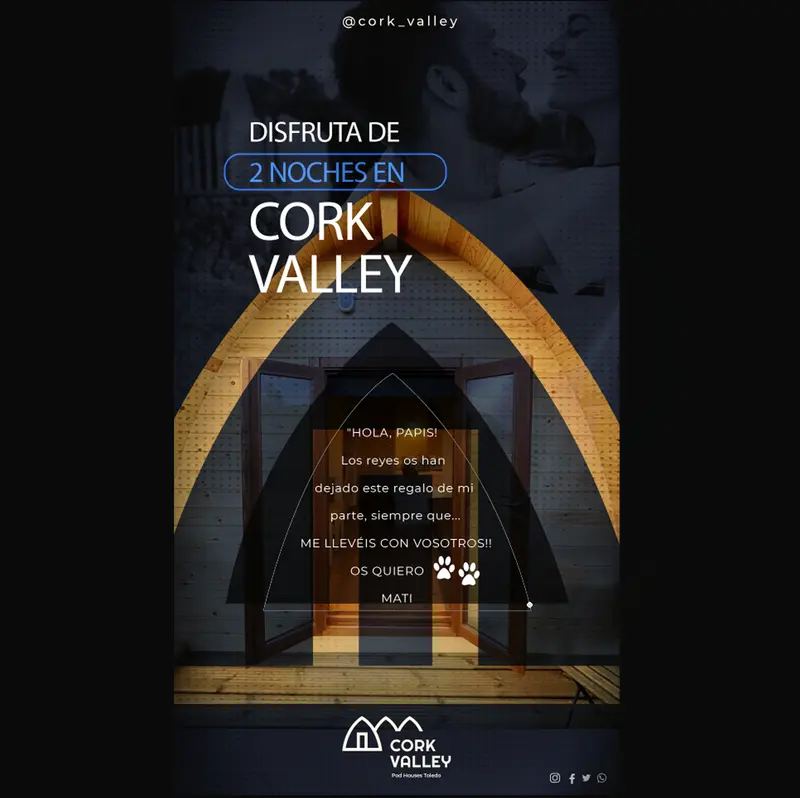 P0STAL Regalo Finde Cork Valley 364€