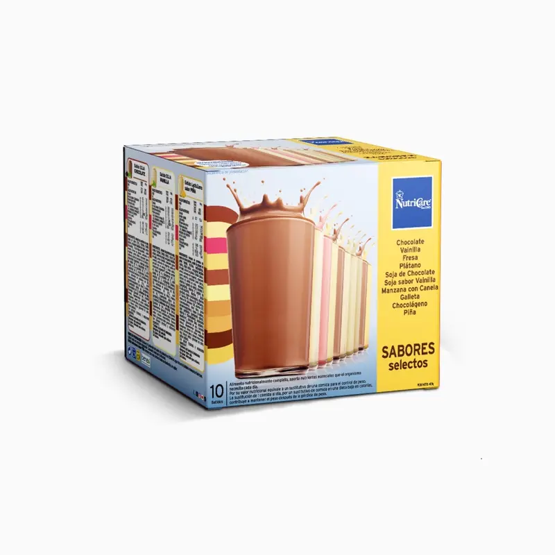 Pack 10 Batidos Selectos - Nutricare