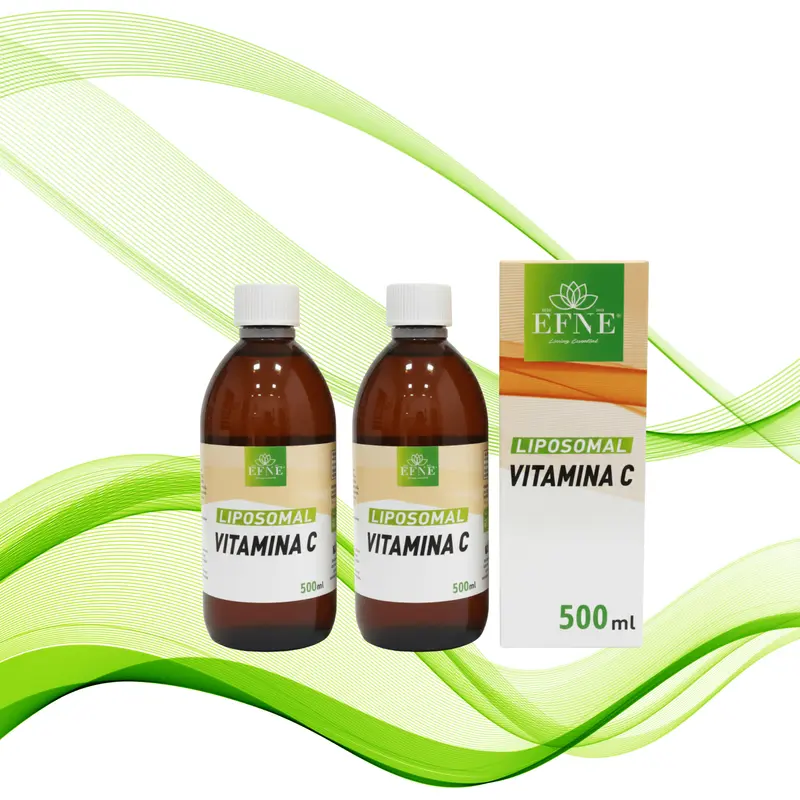 Pack 2 Vitamina C Liposomal 500 ml - 1050mg - EFNE