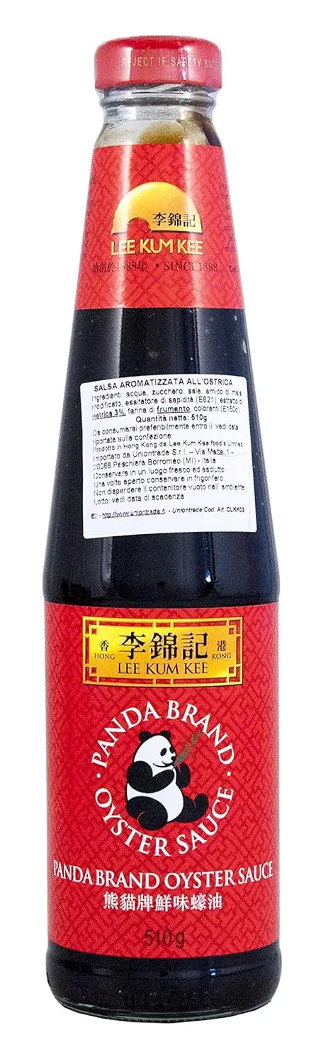 Pack Ahorro de 2 Botes de Salsa de Ostras Lee Kum Kee (2x510g). Abastécete con más de 1 kg del condimento esencial para dar un sabor umami profundo a tus salteados.