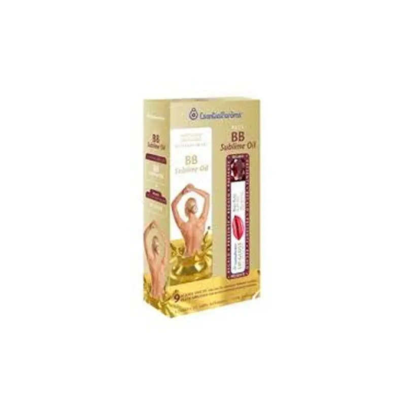 PACK BB OIL ACEITE CORPORAL ORO 100ML+ LIP GLOS - ESENTIAL AROMS