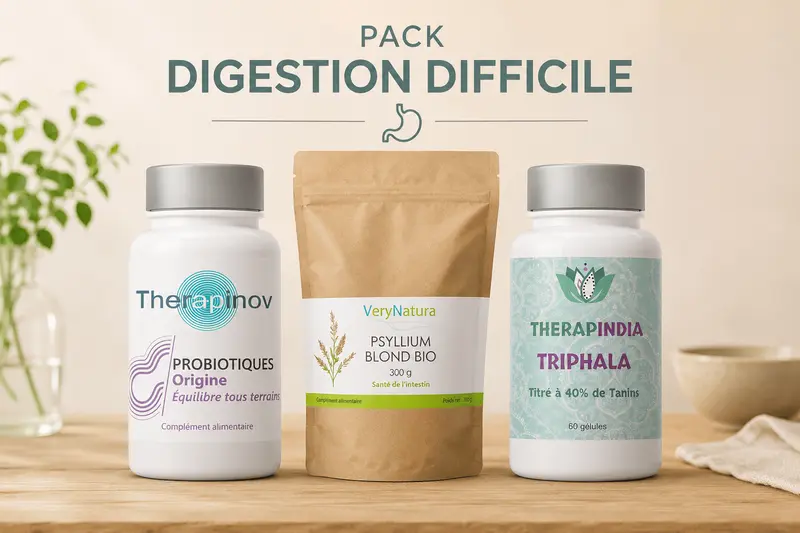 Pack Bien être digestion difficile