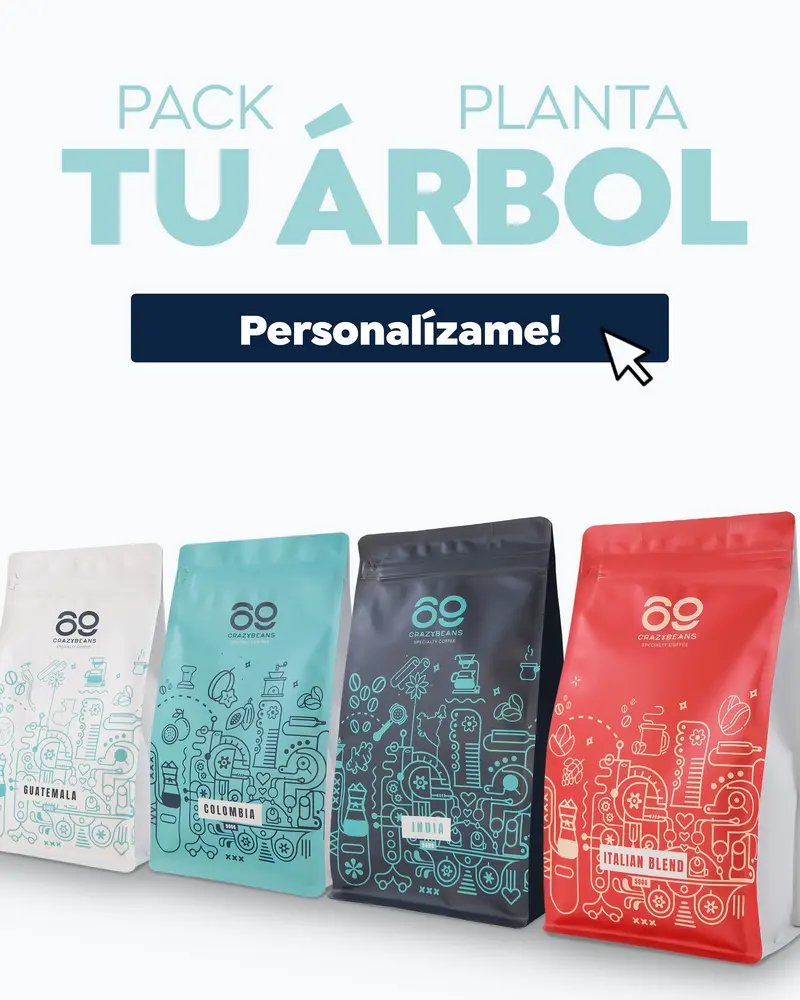 Pack Café en Grano Planta tu Árbol – 2KG (4x500g) | Elige tus Especialidades